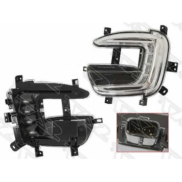 Фара противотуманная RENAULT KAPTUR 16- <b>SAT ST-551-20U1L</b>