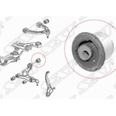 Сайлентблок переднего нижнего рычага (гидравлический) AUDI Q7 06-15 / VOLKSWAGEN TAUREG 03-10 / PORSCH <b>SAT ST-7L0407182C</b>