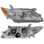 Фара TOYOTA CAMRY 06-09 желтый габарит с электрокорректором <b>SAT ST-212-11K9R</b>