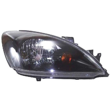 Фара MITSUBISHI LANCER 03-07 черная <b>SAT ST-214-1172BR</b>