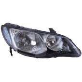 Фара HONDA CIVIC 05-11 4D под корректор, поворот белый <b>SAT ST-217-1159R</b>