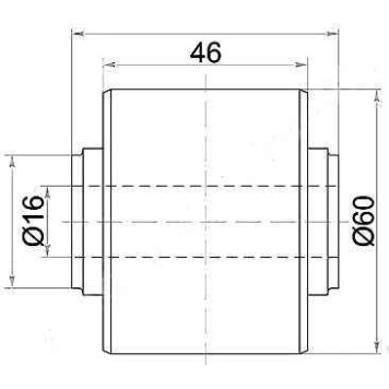 Сайлентблок заднего продольного рычага MITSUBISHI PAJERO / MONTERO SPORT 05-15 <b>SAT ST-4113A085</b>