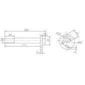 Болт (комплект) с эксцентриком TOYOTA DYNA 150 / GRANVIA / GRAND / REGIUS / TOURING HIACE 87- <b>SAT ST-48190-26020</b>