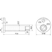 Эксцентрик нижнего рычага TOYOTA CALDINA / CAMRY / GRACIA / VISTA / CARINA / CORONA / HARRIER / KLUGER / MARK2 <b>SAT ST-48409-32030</b>