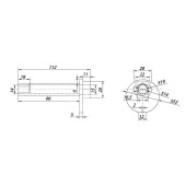 Эксцентрик нижнего рычага TOYOTA 4RUNNER / FJ CRUISER / HILUX SURF / LAND CRUISER PRADO / LEXUS GX470 02- <b>SAT ST-48409-60020</b>