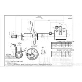 Стойка передняя TOYOTA RAV4 94-00 прав. <b>SAT ST-48510-49017</b>