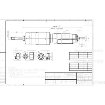 Амортизатор задний TOYOTA LAND CRUISER 80 / 105 / MITSUBISHI DELICA 94-06 (w / o ECS) лев.=прав. <b>SAT ST-48531-69805</b>