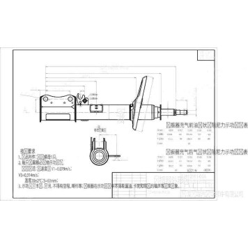 Стойка задняя TOYOTA CAMRY / SCEPTER / LEXUS ES300 / WINDOM / GRACIA / QUALIS 91-02 лев. <b>SAT ST-48540-39115</b>