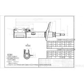 Стойка задняя TOYOTA CAMRY / WINDOM / LEXUS ES300 01-06 лев. <b>SAT ST-48540-39625</b>