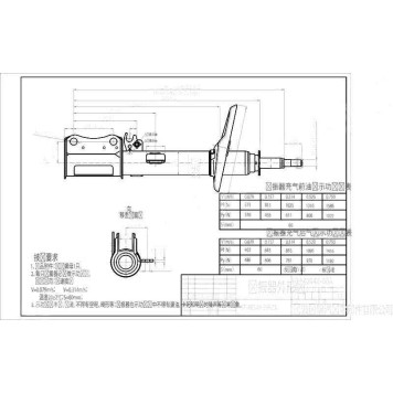 Стойка задняя TOYOTA CAMRY / WINDOM / LEXUS ES300 01-06 лев. <b>SAT ST-48540-39625</b>