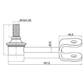 Линк перед. TOYOTA LITEACE / TOWNACE NOAH 4WD 98- лев. <b>SAT ST-48810-28030</b>