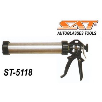 Ручной механический пистолет для фолиевых туб. 600ML <b>SAT ST-5118</b>