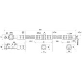 Шланг тормозной передний (Таиланд) TOYOTA CARINA ED / CELICA / CORONA EXIV / CURREN 95-98 лев.=прав. <b>SAT ST-90947-02847</b>