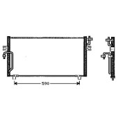 Радиатор кондиционера NISSAN PRIMERA 95-00 <b>SAT ST-DT37-394-0</b>