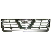 Решетка NISSAN PATROL / SAFARI 97-01 черная с хромом <b>SAT ST-DT73-093-A0</b>