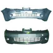 Бампер NISSAN NOTE 05-09 под цельную решетку (левый руль) (пр-во Тайвань) <b>SAT ST-DTE1-000-0</b>