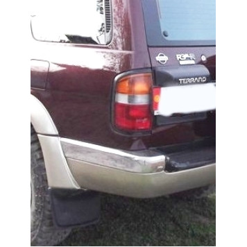 Клык заднего бампера NISSAN TERRANO / PATHFINDER 95-99 лев. хром (пр-во Тайвань) <b>SAT ST-DTJ1-087-2</b>-5