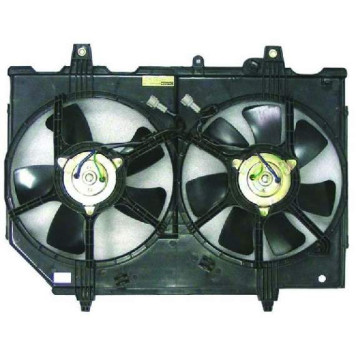 Диффузор радиатора двойной в сборе NISSAN X-TRAIL 00-07 <b>SAT ST-DTU1-201-0</b>