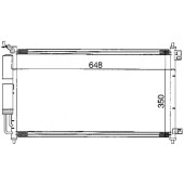 Радиатор кондиционера NISSAN TIIDA / MARCH / MICRA / NOTE / CUBE 02- JUKE 10- <b>SAT ST-DTW5-394-0</b>