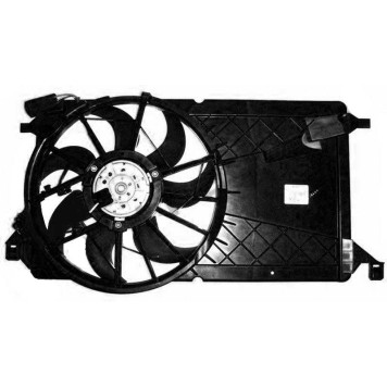 Диффузор радиатора в сборе MAZDA 3 / AXELA 4D 03- / FORD FOCUS II 05- <b>SAT ST-FDA5-201-0</b>