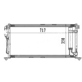 Радиатор кондиционера MITSUBISHI LANCER 03-07 <b>SAT ST-MBW4-394-0</b>