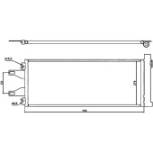 Радиатор кондиционера CITROEN JUMPER / FIAT DUCATO / PEUGEOT BOXER 06- <b>SAT ST-PG10-394-0</b>