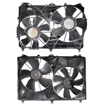 Диффузор радиатора в сборе SUZUKI GRAND VITARA 05- <b>SAT ST-SZ83-201-0</b>