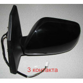 Зеркало TOYOTA COROLLA 00-06 лев. 3 контакта <b>SAT ST-TY28-940-2</b>