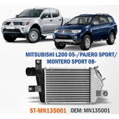 Радиатор интеркулера MITSUBISHI L200 05- / PAJERO / MONTERO SPORT 08- <b>SAT ST-MN135001</b>