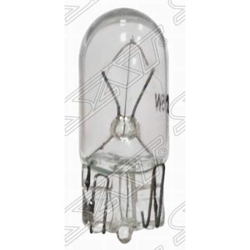 Лампа дополнительного освещения 12V 5W W5W (без цоколя ) <b>SAT ST-W5W</b>