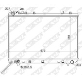 Радиатор SSANGYONG KORANDO / TAGAZ TAGER 2.3 / 2.9D MT <b>SAT SY0003</b>
