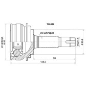 Шрус TOYOTA Vitz / Yaris 2SZ-FE SCP90 CVT 05- <b>SAT TO-089</b>