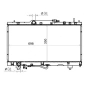 Радиатор TOYOTA CORONA PREMIO / CARINA AT21# 96-01 / CALDINA 96-02 <b>SAT TY0002-AT210</b>