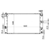 Радиатор TOYOTA PRIUS 03-09 <b>SAT TY0002-NHW20</b>