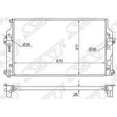 Радиатор TOYOTA RAV4 13- 2ADFHV <b>SAT TY0004-40</b>