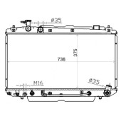 Радиатор TOYOTA RAV4 1 / 2AZ 2.0 / 2.4 00-05 <b>SAT TY0004-ACA20</b>