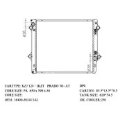 Радиатор TOYOTA LAND CRUISER PRADO / SURF 1KD / KZ 03- <b>SAT TY0009-120-3.0D</b>
