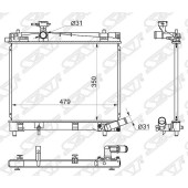 Радиатор TOYOTA COROLLA AXIO / FIELDER ##E16# 1NR 12- <b>SAT TY000W90-1NR</b>