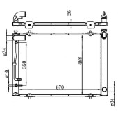 Радиатор TOYOTA ALPHARD 2AZ 02-05 <b>SAT TY0030-ANH10</b>