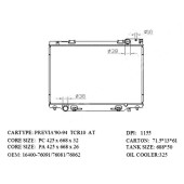 Радиатор TOYOTA ESTIMA / LUCIDA / EMINA / PREVIA 2TZ / 3C-T 92-99 <b>SAT TY0030-TCR</b>