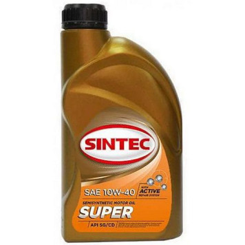 Sintec Супер 10W-40 SG/CD (1л) масло моторное синтетическое
