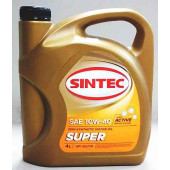 Sintec Супер 10W-40 SG/CD (4л) масло моторное синтетическое