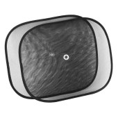 Шторки солнцезащитные на боковые/заднее стекла 44х36см (2шт) на присосках SkyWay S01202001