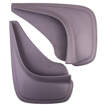 Брызговики универсальные (2шт) серые 21,5х30см SKYWAY S05201002