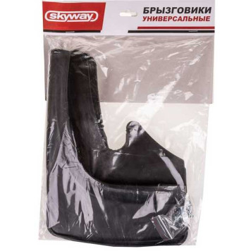 Брызговики универсальные (2шт) черные 21,5х28см SKYWAY S05201019-1