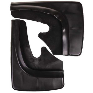 Брызговики универсальные (2шт) черные 21,5х28см SKYWAY S05201019