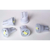 Лампа (LS10) светодиодная T10-SMD (W2,1x9,5d) б/ц 1 SMD, белая 12V