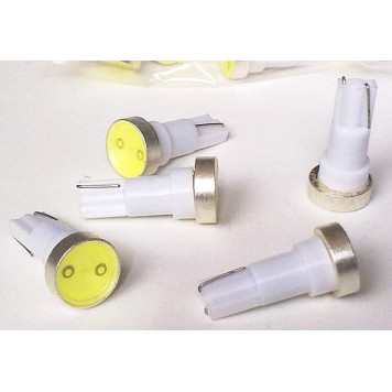 Лампа (LS36) светодиодная T5 (W2x4,6d) сплошная заливка белая 12V