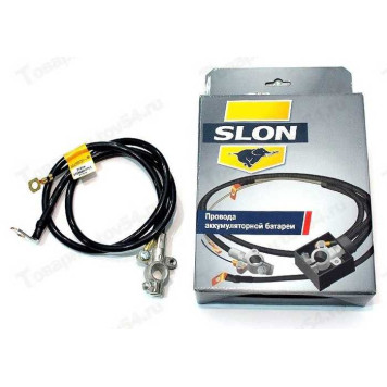 Провод АКБ "-" ВАЗ 2121 карбюратор <b>SLON 21214-3724080-11</b>