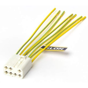 Разъем кнопки стеклоподъемника ВАЗ 2110-2115, 2123 Диалуч КЛ051-1 / SLON SLRK-335-1